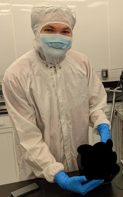 Me in the cleanroom