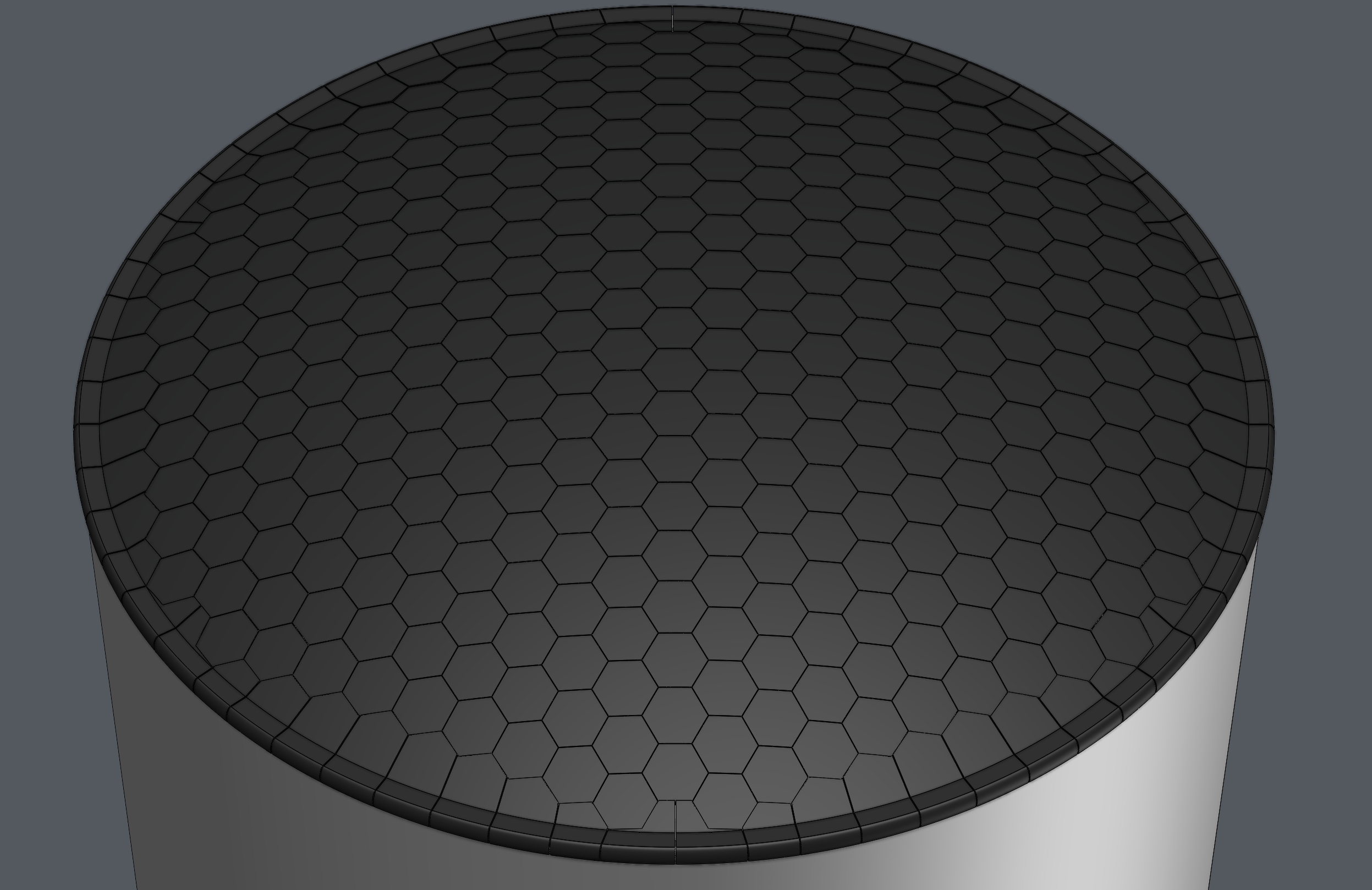 Close-up on Heat Shield